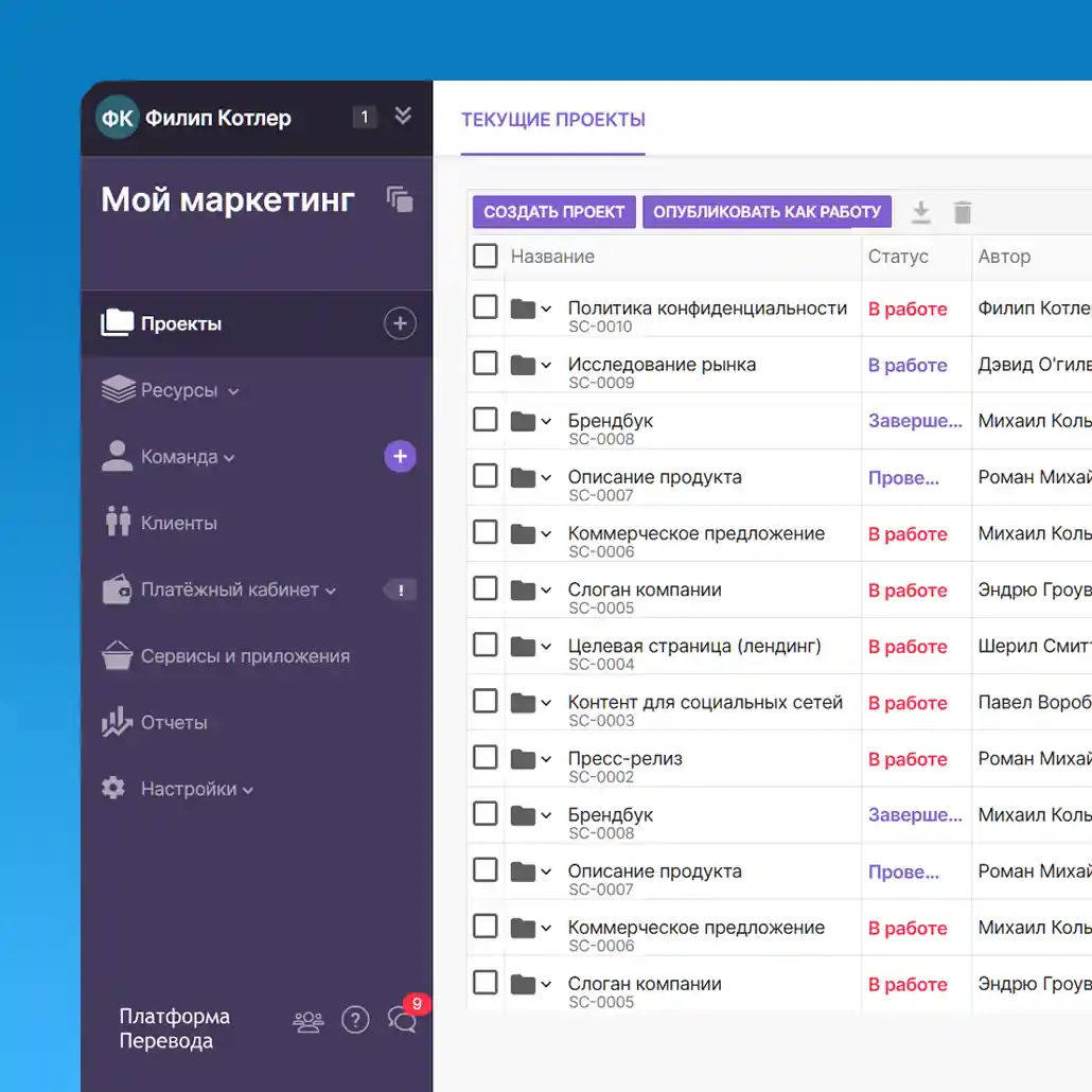 Маркетинговый перевод
